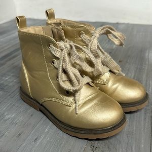 Gold Boots
